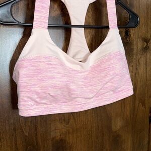 Lululemon Run Hook Me Up Racerback Sports Bra Wee Are From Space Parfait Pink 12